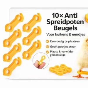 Anti-spreidpoten beugels (10 stuks)