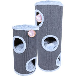 Boony klimton krabton sisal zwart - grijs 75 - 100 cm