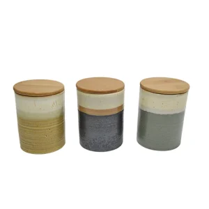 Animal Boulevard Design Ceramix Bewaardoos/ Snoeppot -Ø10,20-650 ml - Verkrijgbaar in 3 kleuren