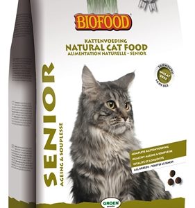 Biofood ageing souplesse senior kattenbrokken