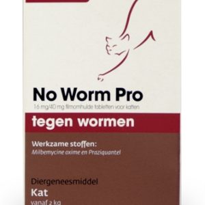 No worm pro kat 2 tabletten