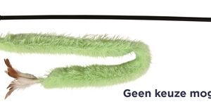 Trixie pluche kattenhengel assorti