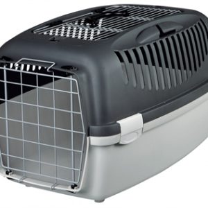 Trixie capri katten reismand open top grijs