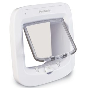 Petsafe microchip kattenluik wit