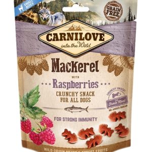 Carnilove Crunchy Treats -kattensnoepjes met makreel & framboos
