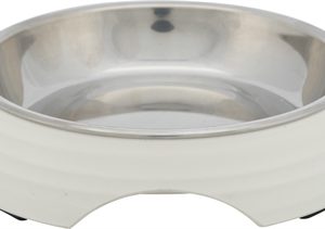 Trixie RVS kattenvoerbak melamine / wit