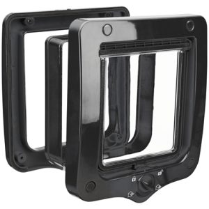 TRIXIE 4-WEG KATTENLUIK INCLUSIEF TUNNELSTUK ZWART