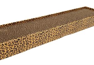 Croci katten krabplank homedecor met dierenprint luipaard