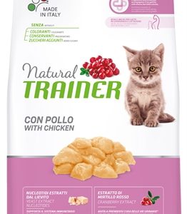 Natural trainer katten/ kitten brokken met kip