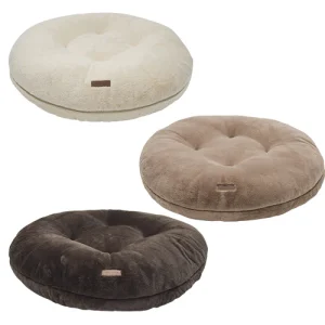Animal Boulevard Champs-Elysees Puff/Donut – Luxe Super Zacht Imitatiebont – Verwijderbare Wasbare Hoes – Verkrijgbaar in 3 Maten & 3 Kleuren