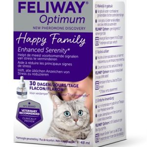 Feliway optimum-navulling antistress voor katten