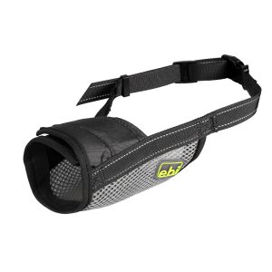 Muilband mesh zwart XXL – 17-48cm / Ø21-26cm