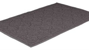 Trixie schoonloopmat voor kattenbakken pvc grijs