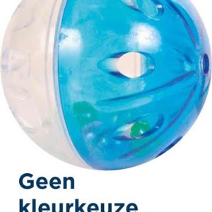 Trixie set kunststof ratelballen- kattenspeelgoed assorti