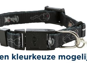Trixie katten halsband voor kittens- met kattenmotief assorti