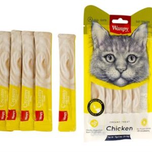 WANPY CREAMY LICKABLE TREATS CHICKEN- kattensnacks