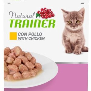 NATURAL TRAINER CAT KITTEN / JUNIOR CHICKEN POUCH