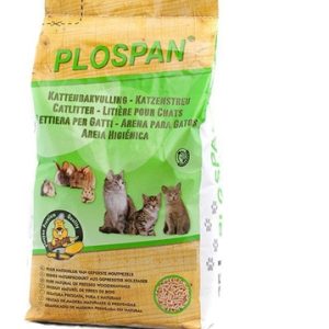 Plopsam houtkorrels voor de kattenbak