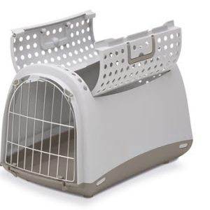 Imac katten cabrio reismand Linus lichtgrijs