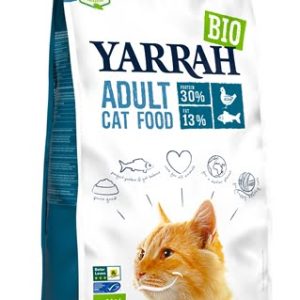 Yarrah bio kattenbrokken  met vis en zonder toegevoegde suiker