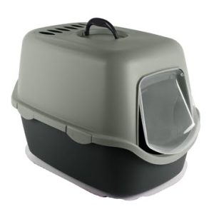 Zolux gerecyclede plastic kattenbak Cathy groen