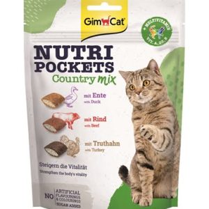 GIMCAT NUTRI POCKETS COUNTRY MIX