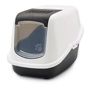 Savic kattenbak nestor wit / zwart