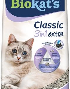 Biokat’s classic 3in1 extra- kattenbakvulling