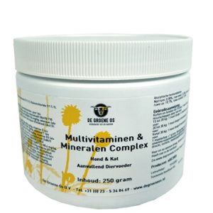 De groene os multivitaminen / mineralen complex