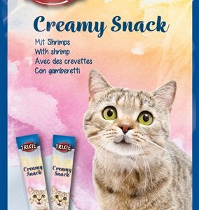 Trixie creamy kattensnack met garnalen