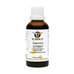 De groene os digestivo comple voor katten