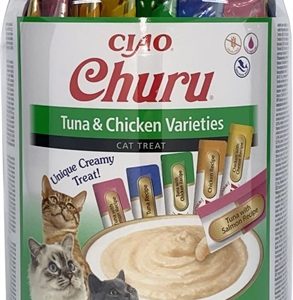 INABA CHURU MULTIPACK TUNA & CHICKEN VARIETIES