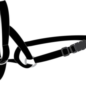 Flamingo Easy Leader Zwart S 40-80cm 15mm