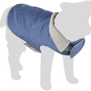 Flamingo Hondenjas Manon – Blauw – A:30cm B:32-36cm C:48-54cm