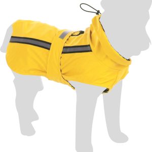 Regenjas voor honden Ciro Geel A:75cm B:67cm C:85-94cm