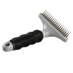 Anti-Klit Hark 37 pins zwart/grijs