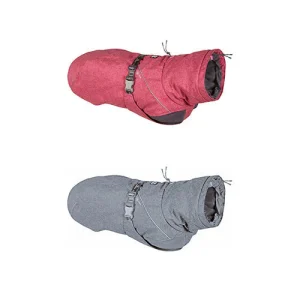 Hurtta Expedition Parka - warme winterjas in rood of grijs