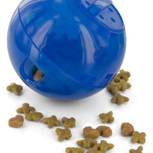Petsafe slimcat katten snackvoerbal blauw