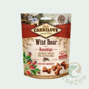 Carnilove crunchy snack wild zwijn rozenbottel