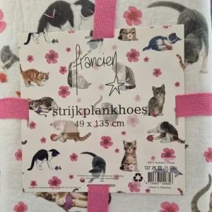 Francien katten strijkplankhoes 49×135 cm
