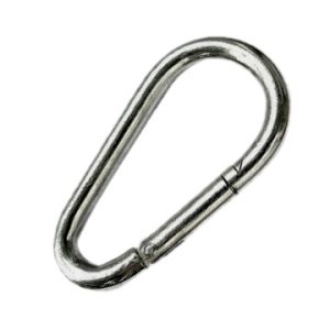 Karabijnhaak – 120 mm – Ei-vormig