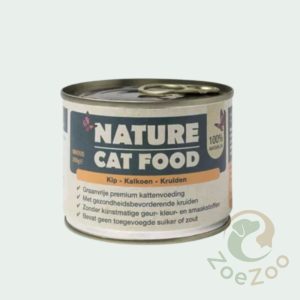 Nature Cat Food kip, kalkoen & kruiden