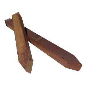 Piket paaltjes – Hardhouten palen voor borderrand 40 cm