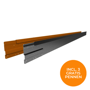 Straightcurve – Rigidline – 2200mm – Staal – Borderrand