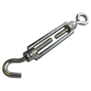 Spanschroef haak/oog – Verzinkt metaal