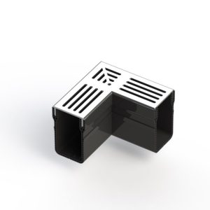 Stardrain – Hoek – Aluminium Designrooster
