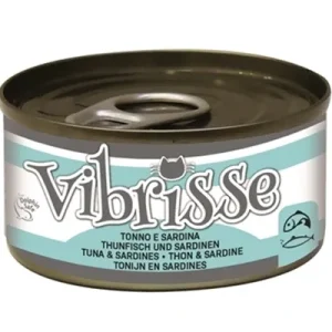 Vibresse kittens cat natvoer met tonijn sardines