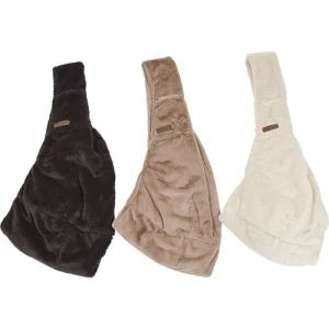 Animal Boulevard Champs-Elysees Slingbag/Draagtas voor Honden – Luxe Imitatiebont & Veiligheidshaakje – Verkrijgbaar in 3 kleuren