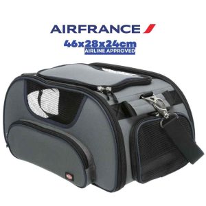 Air France huisdierenmand 46x28x24cm voor honden en katten