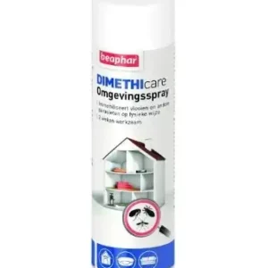 Beaphar dimethicare omgevingsspray tegen katten vlooien